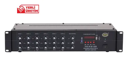 West Sound TKS 06 M USB 6 Kanal Ses Mikseri