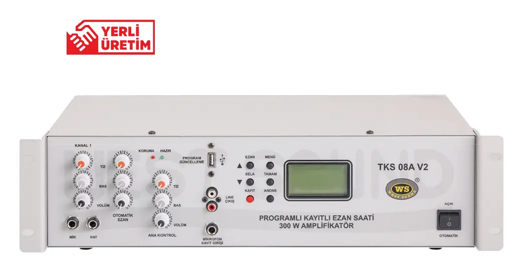 West Sound TKS 08 A V2 Zil / Ezan Saati