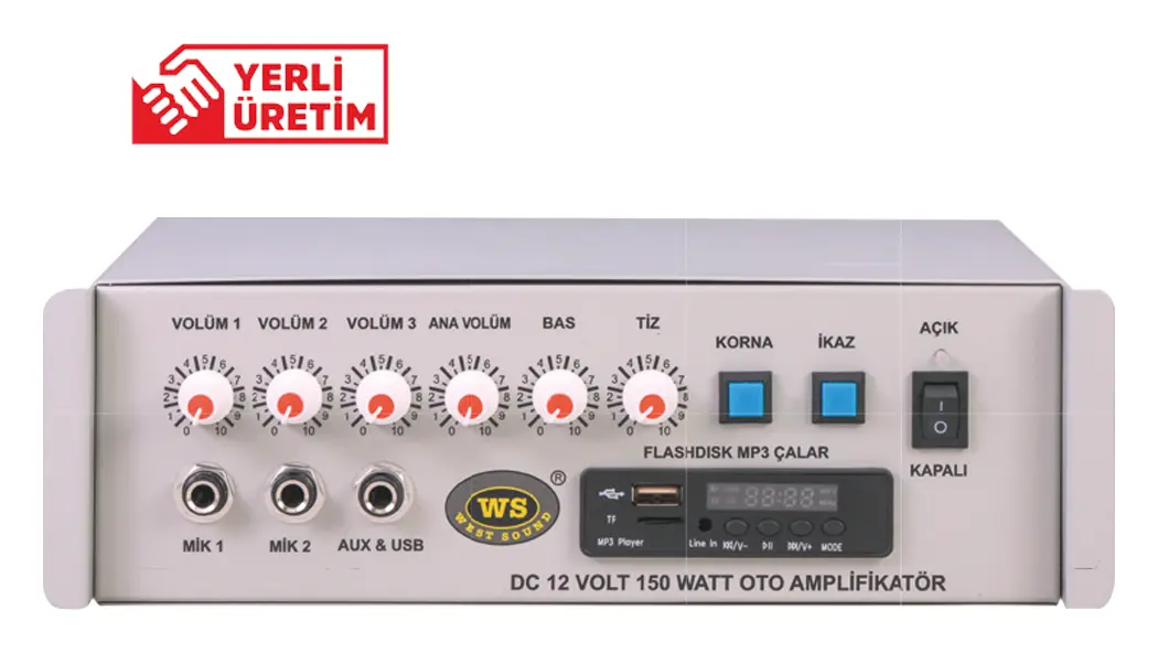 West Sound TKS 100 M DC Amplifikatör