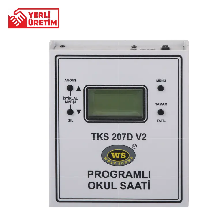 West Sound TKS 207 D V2 Zil / Ezan Saati