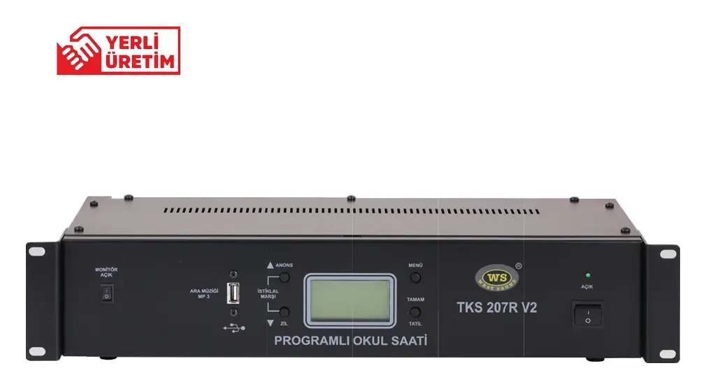 West Sound TKS 207 R V2 Zil / Ezan Saati