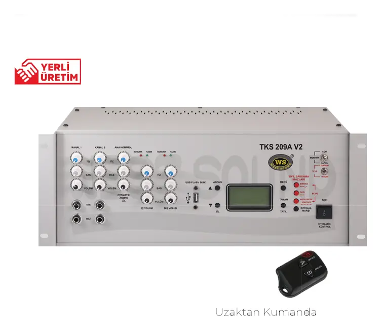 West Sound TKS 209 A V2 Zil / Ezan Saati