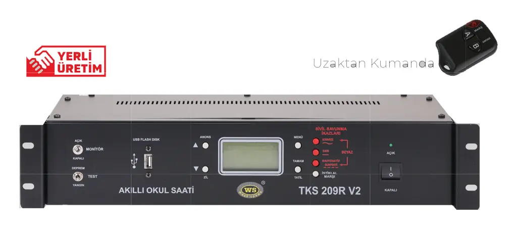 West Sound TKS 209 R V2 Zil / Ezan Saati