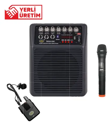 West Sound TKS 6 DC 2x40W Taşınabilir Ses Sistemi