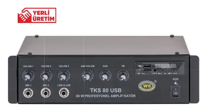 West Sound TKS 80 USB 100V Mikser Amfi