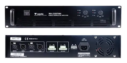 Westa WA-2350TMA 2x350W 100V Amplifikatör