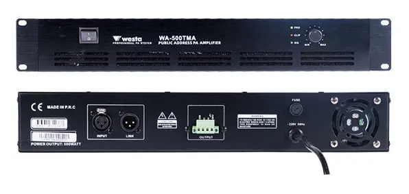 Westa WA-500TMA 500W 100V Amplifikatör