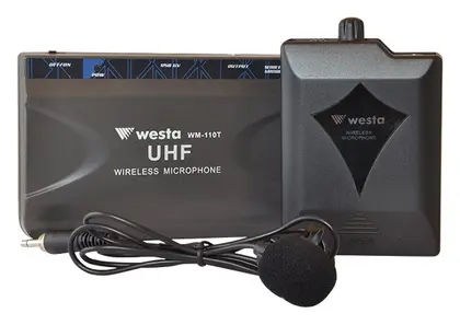 Westa WM-110T UHF Kablosuz Mikrofon Seti