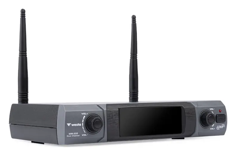 Westa WM-202H Kablosuz Mikrofon Seti — görsel 3