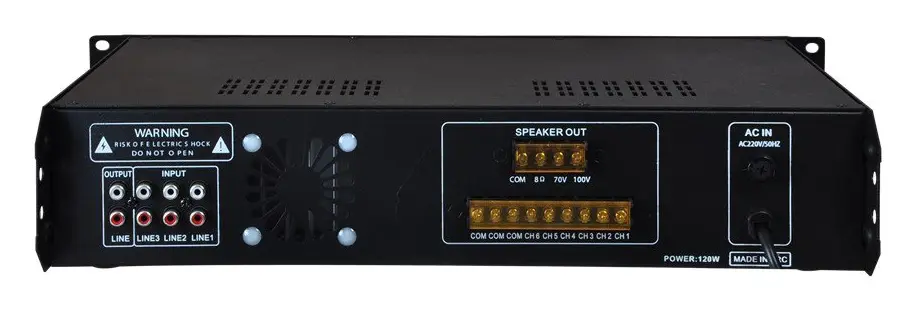 Westa WM-2120U 120W 100V 6 Bölgeli Mikser Amfi — görsel 2