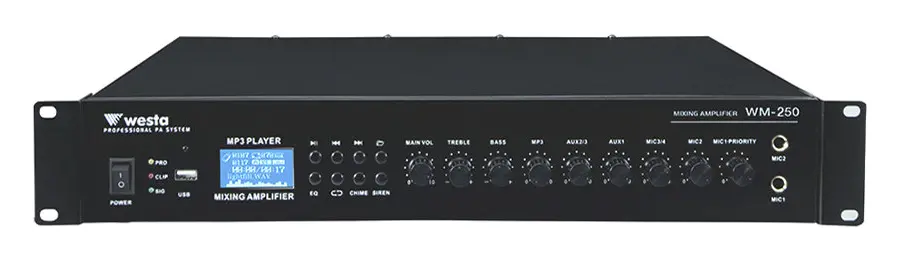 Westa WM-250 250W 100V Mikser Amfi