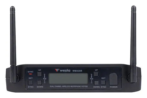Westa WM-420R Kablosuz Mikrofon Alıcısı — görsel 2