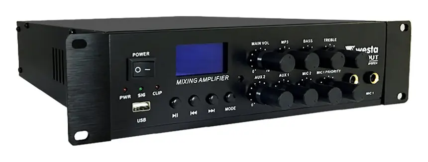 Westa WM-4PX 2x280W Power Mikser — görsel 2