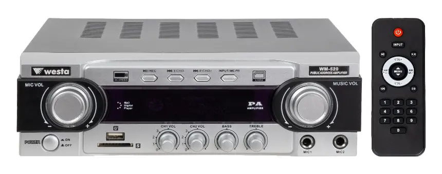 Westa WM-520 Mikser Amfi — görsel 2