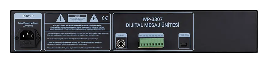 Westa WP-3307 Acil Anons Ünitesi — görsel 2