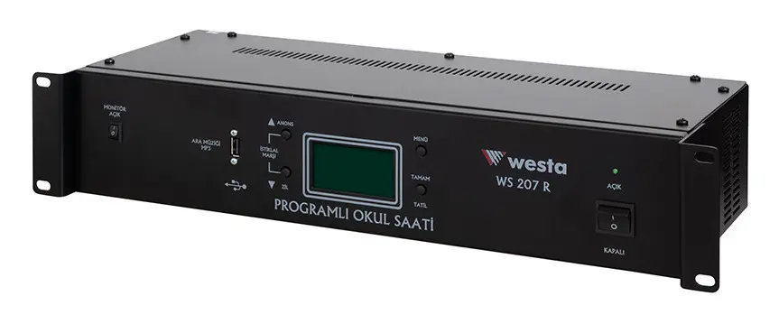 Westa WS-207R Zil / Ezan Saati — görsel 2
