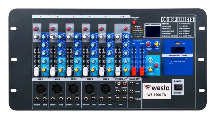 Westa WS-6600 Mikser Amfi