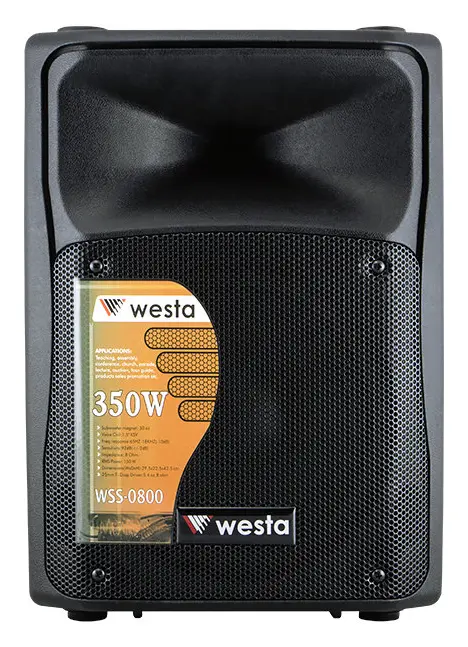 Westa WSS-0800 350W 8" Pasif Hoparlör