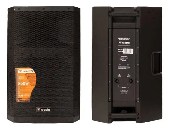 Westa WSS-1715 800W 15" Pasif Hoparlör