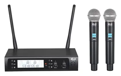 Woller W-102EE UHF Kablosuz Mikrofon Seti