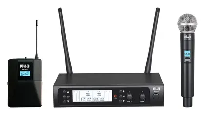 Woller W-102EY UHF Kablosuz Mikrofon Seti