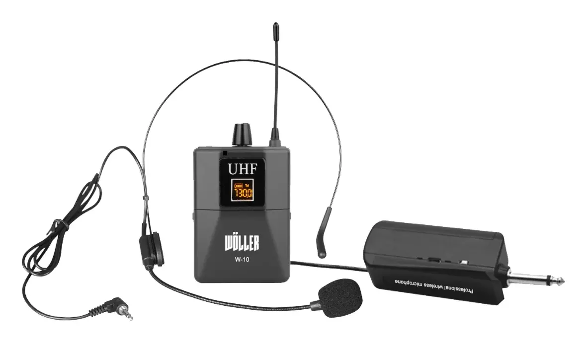 Woller W-10Y UHF Kablosuz Mikrofon Seti