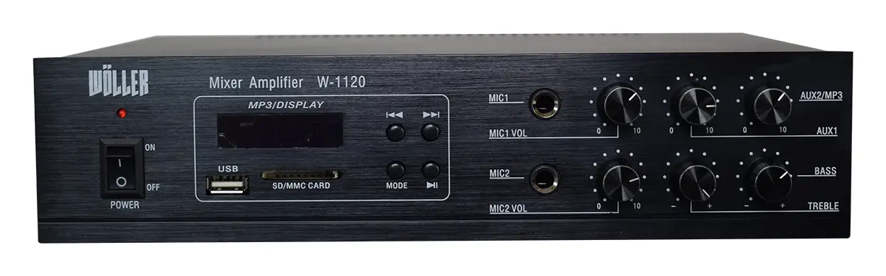 Woller W-1120 100V Mikser Amfi
