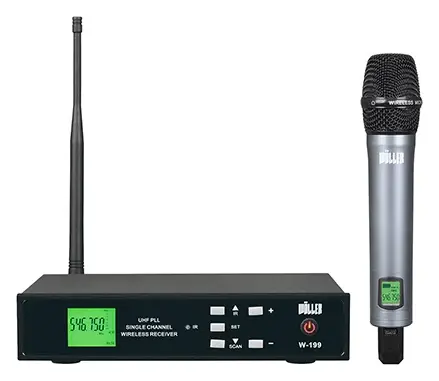 Woller W-199E UHF Kablosuz Mikrofon Seti