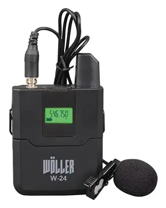 Woller W-24 UHF Kablosuz Mikrofon Seti
