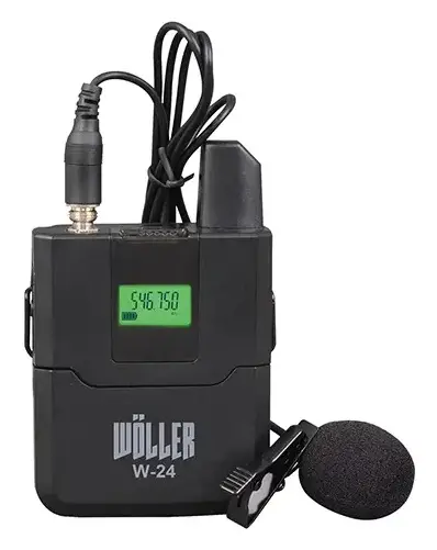 Woller W-24 UHF Kablosuz Mikrofon Seti