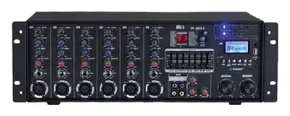 Woller W-2950 2x500W 100V 6 Kanal Power Mikser