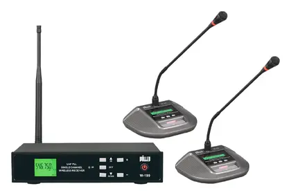 Woller W-299KK UHF Kablosuz Mikrofon Seti