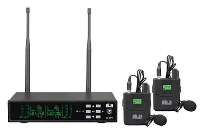 Woller W-299YY UHF Kablosuz Mikrofon Seti