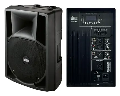 Woller W-7015A 500W 15" Aktif Hoparlör