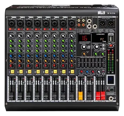 Woller W-8256 8 Kanal Ses Mikseri