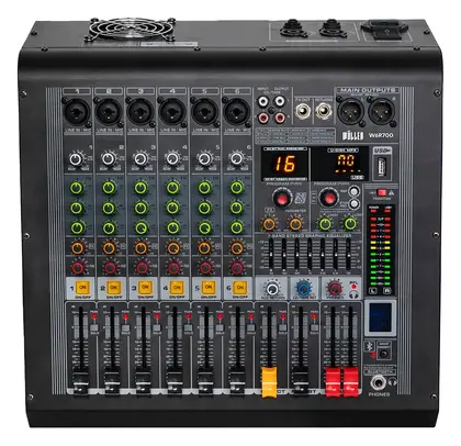 Woller W6R700 350W 6 Kanal Power Mikser