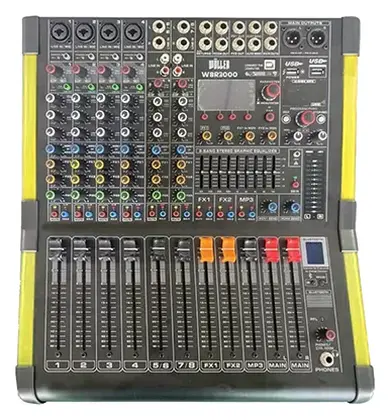 Woller W8R3000 8 Kanal Power Mikser
