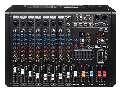 Woller WD-8 8 Kanal Ses Mikseri