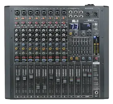 Woller WMP-8P 2x750W 8 Kanal Power Mikser