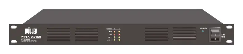 Woller WPER-2600EN Power Amfi