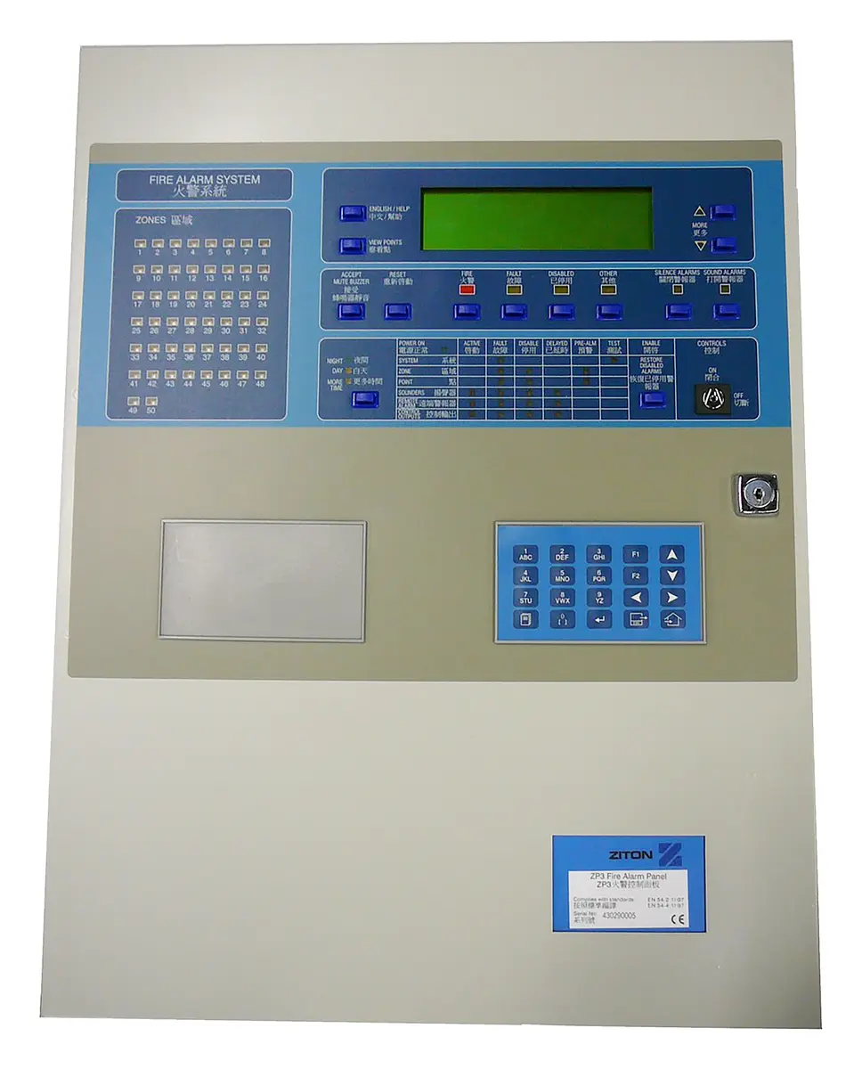 Ziton 133011 Kablosuz Yangın Alarm Paneli