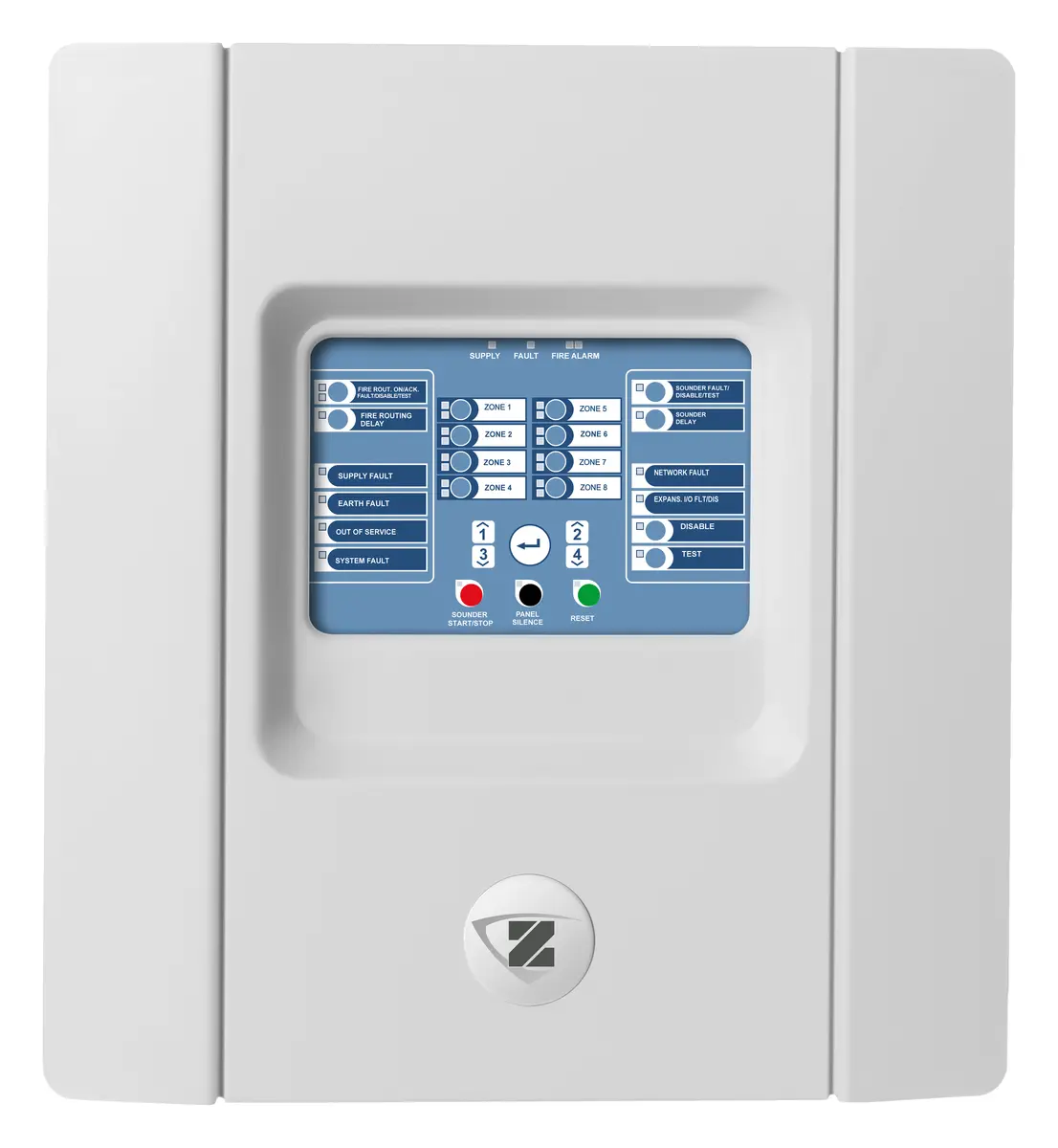 Ziton ZP1-F8 8 Bölge Konvansiyonel Yangın Alarm Paneli